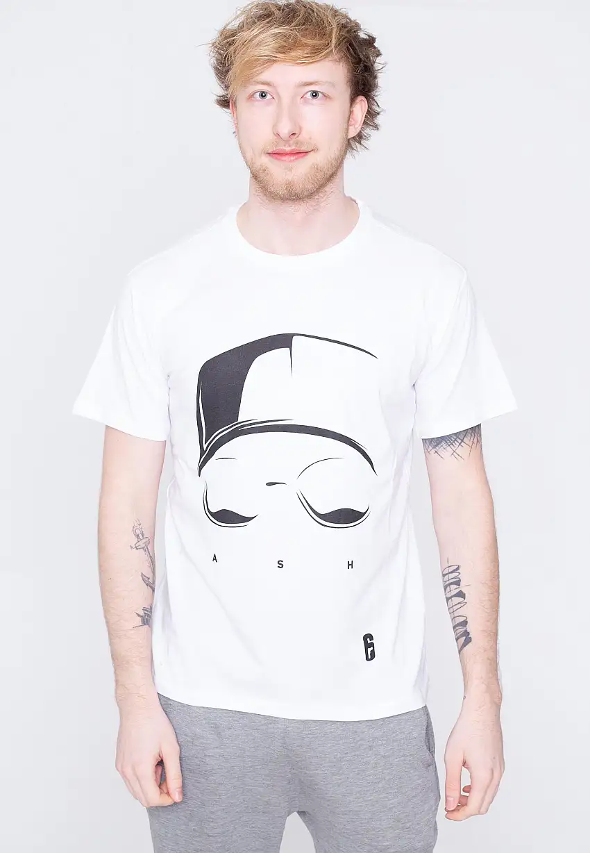 Tom Clancy's Rainbow Six Siege - Ash White - T-Shirt