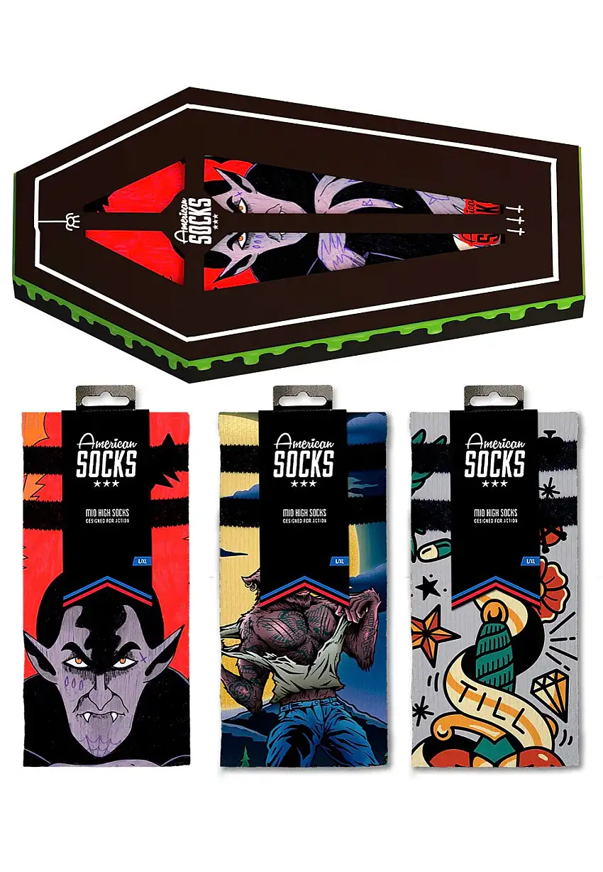 American Socks - Coffin Socks - Giftbox