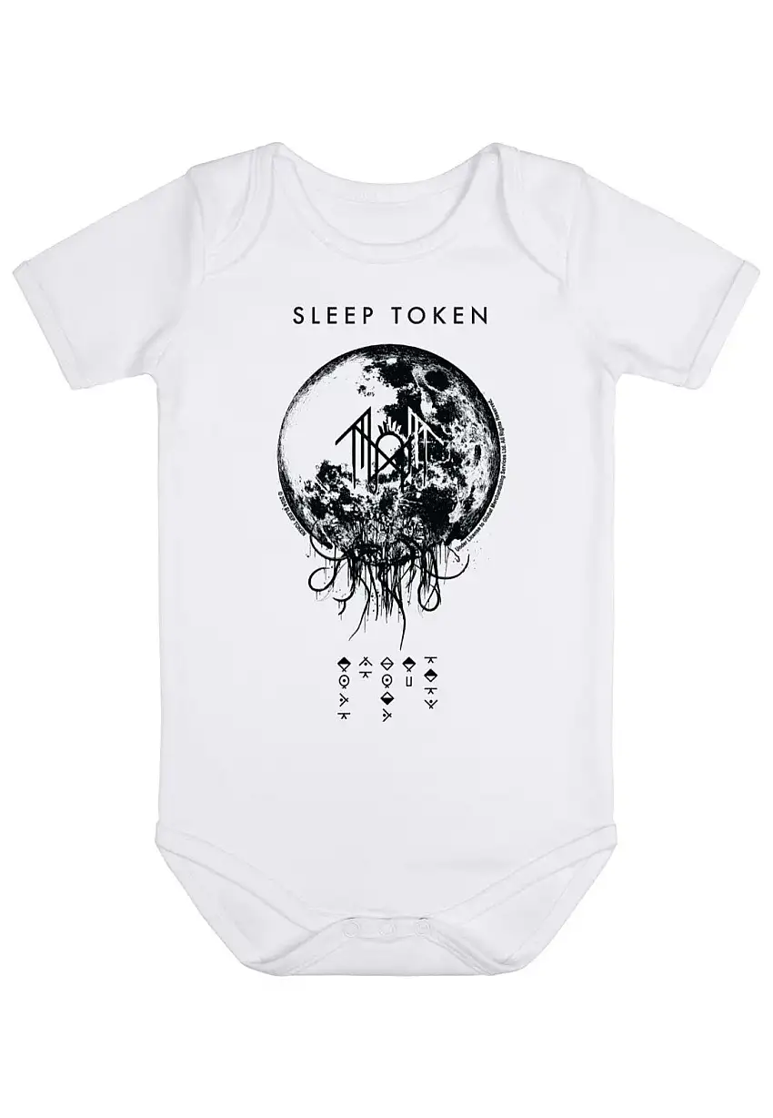 Sleep Token - Back To Eden White Babygrow - Bodysuit