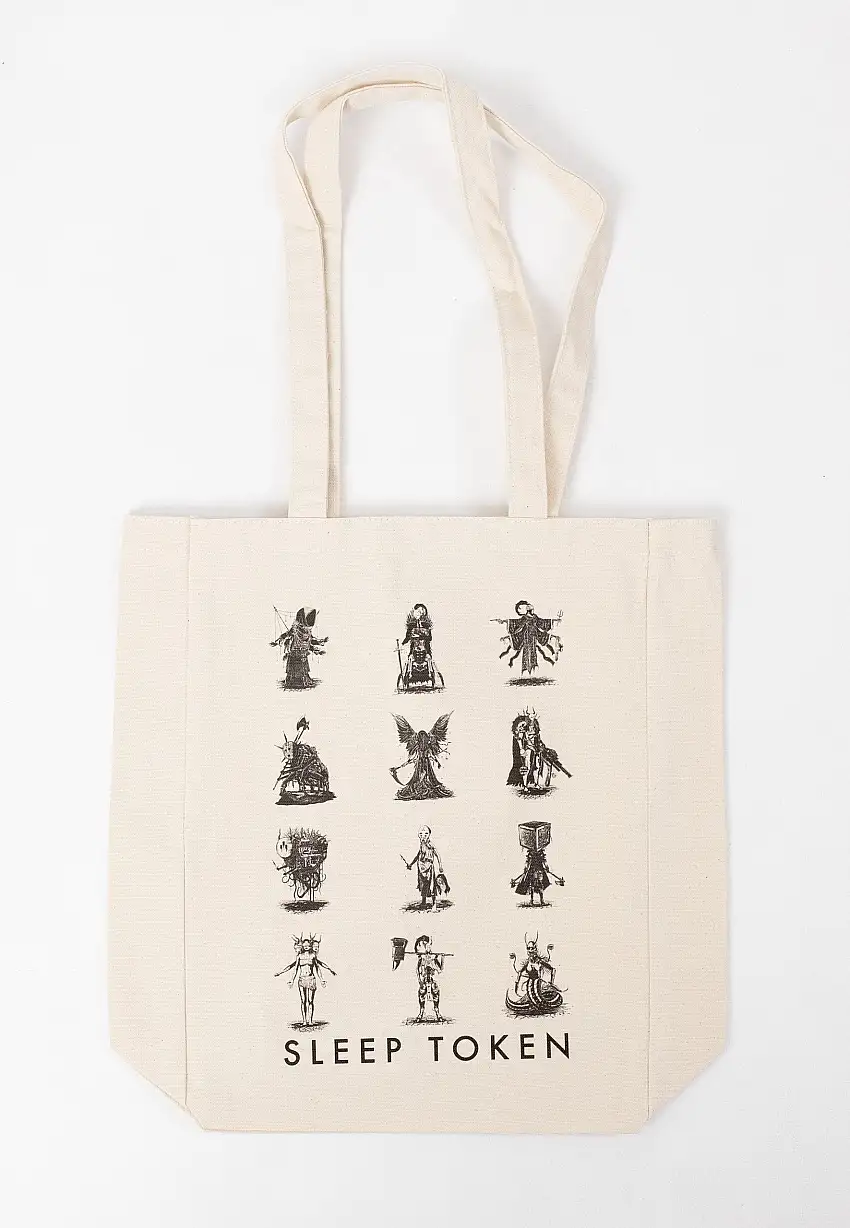 Sleep Token - Characters Natural - Borsa in tessuto
