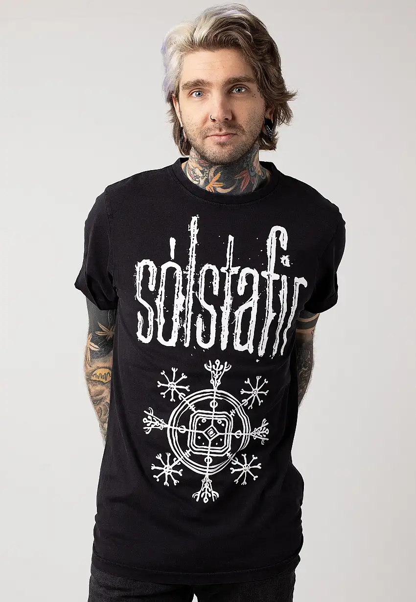 Solstafir - Hulinshjalmur Acid Washed - T-Shirt