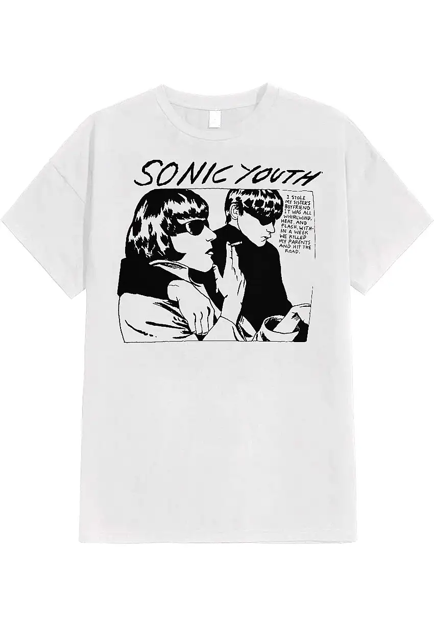 Sonic Youth - Goo Album Cover White - T-Shirt