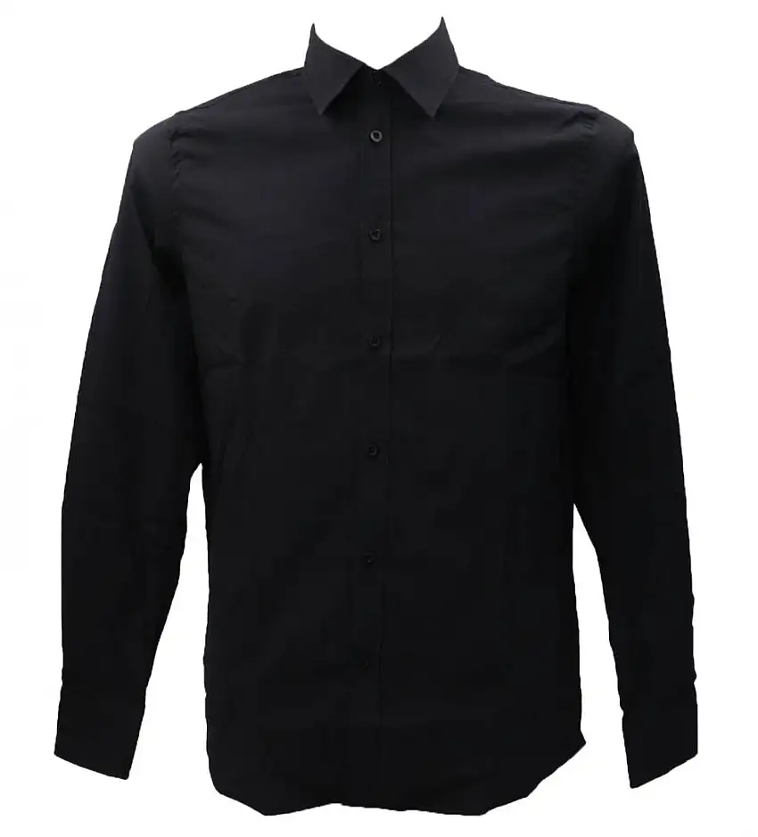 CAMICIA CLASSICA ML CI980SS Nero