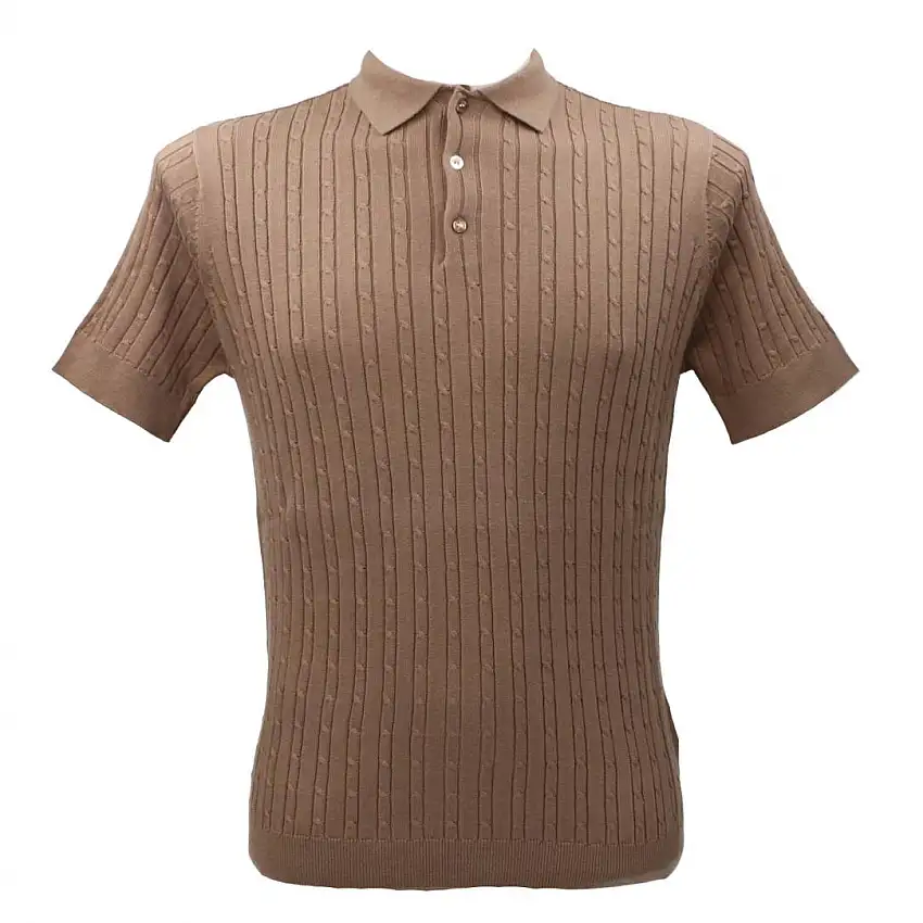 POLO MAGLIA ME2915SS Marrone