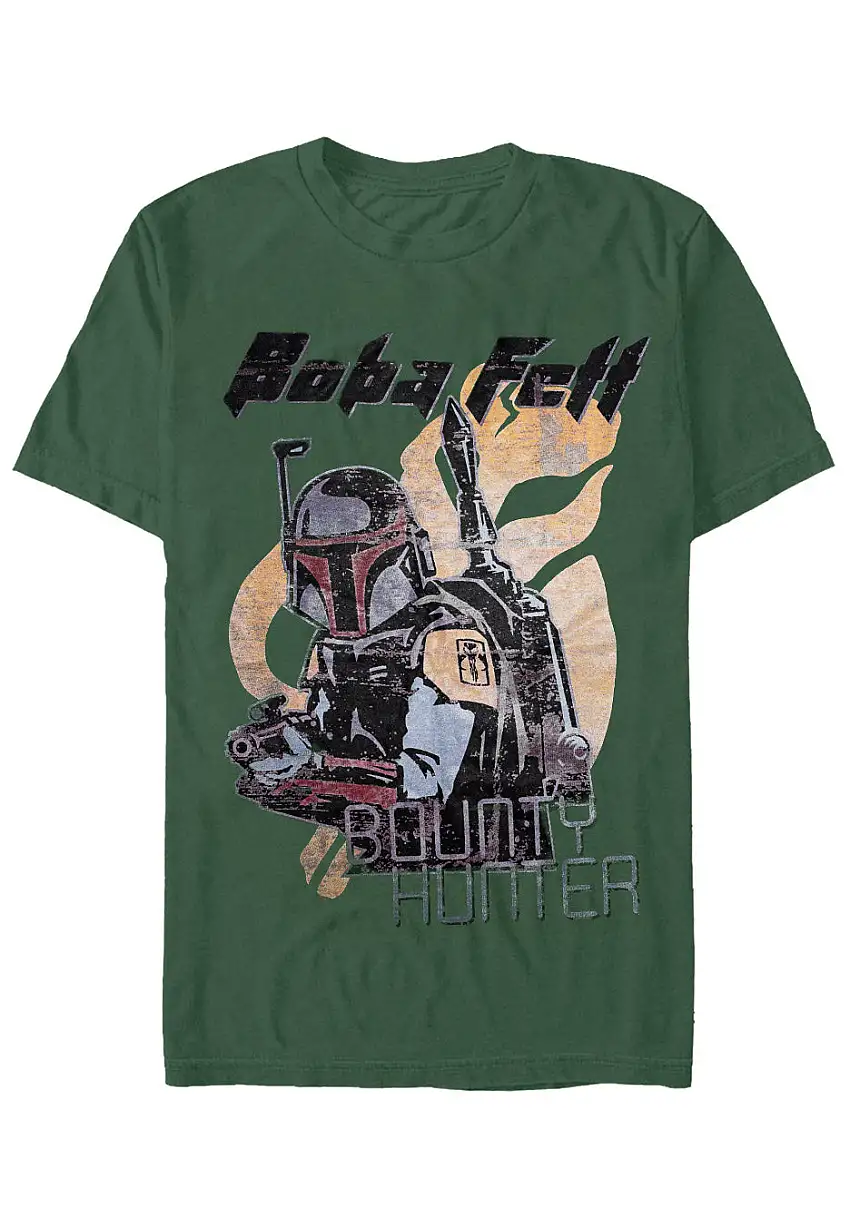 Star Wars - Boba Fett Bounty Hunter Green - T-Shirt