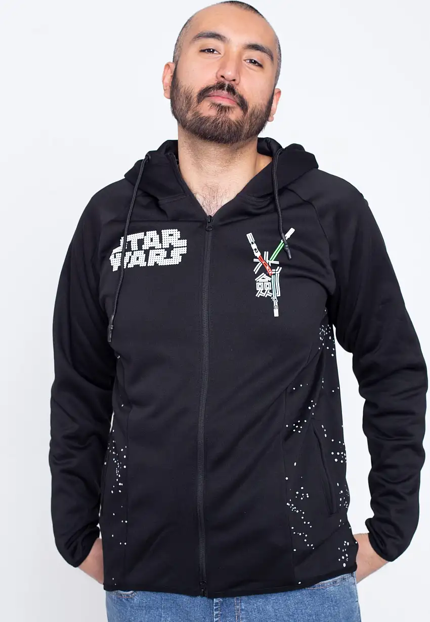 Star Wars - Galaxy - Felpa con zip