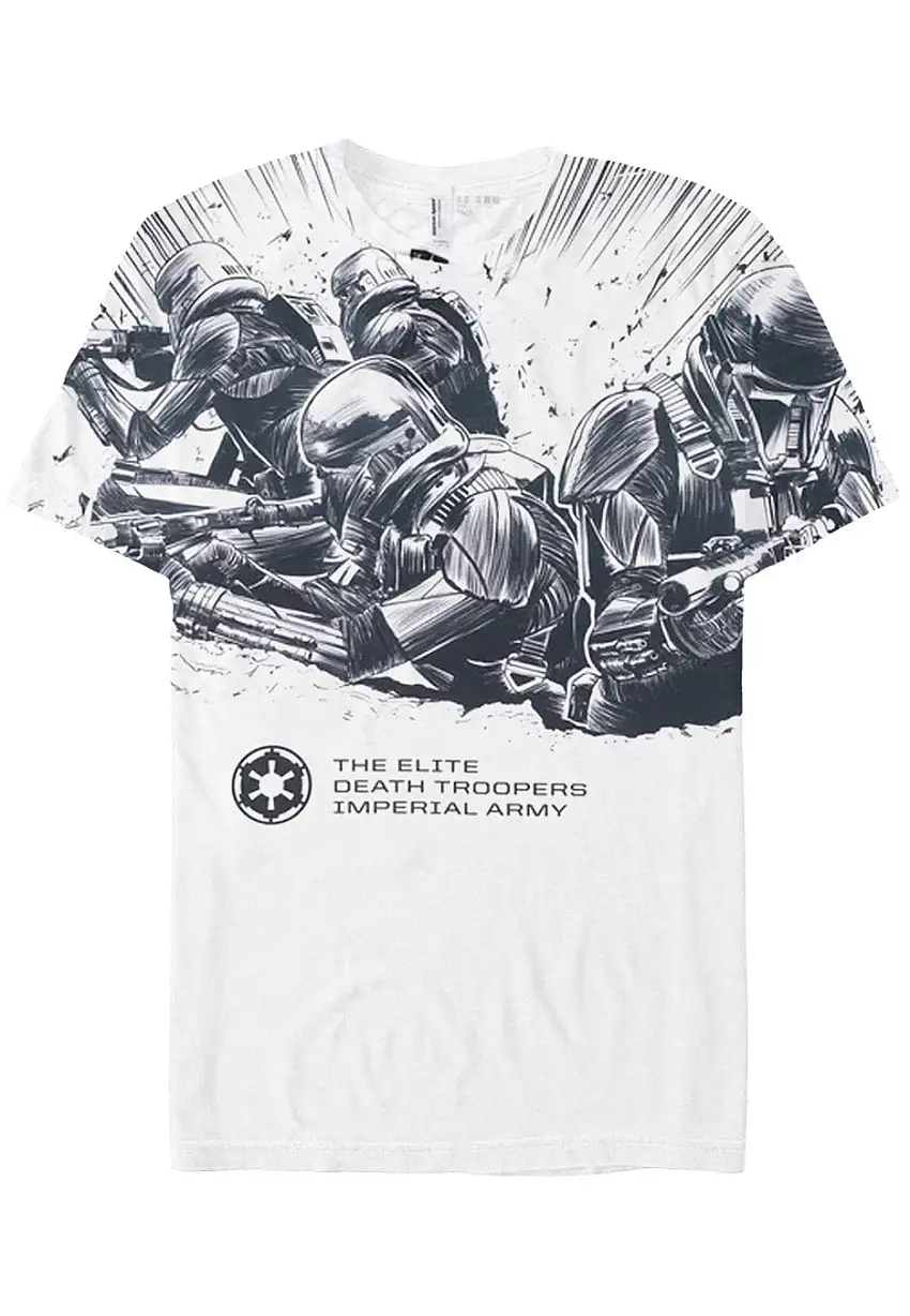 Star Wars - Imperial Army Allover White - T-Shirt