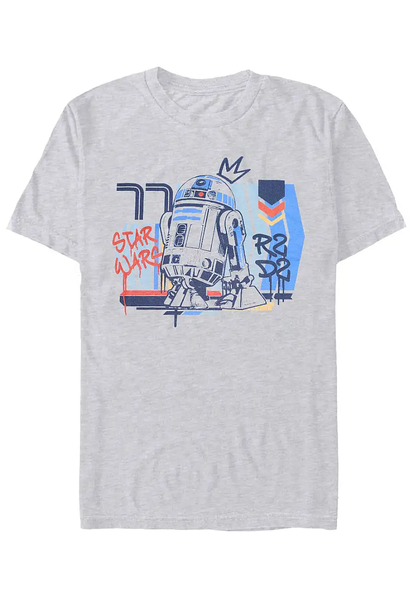 Star Wars - R2D2 Heather Grey - T-Shirt