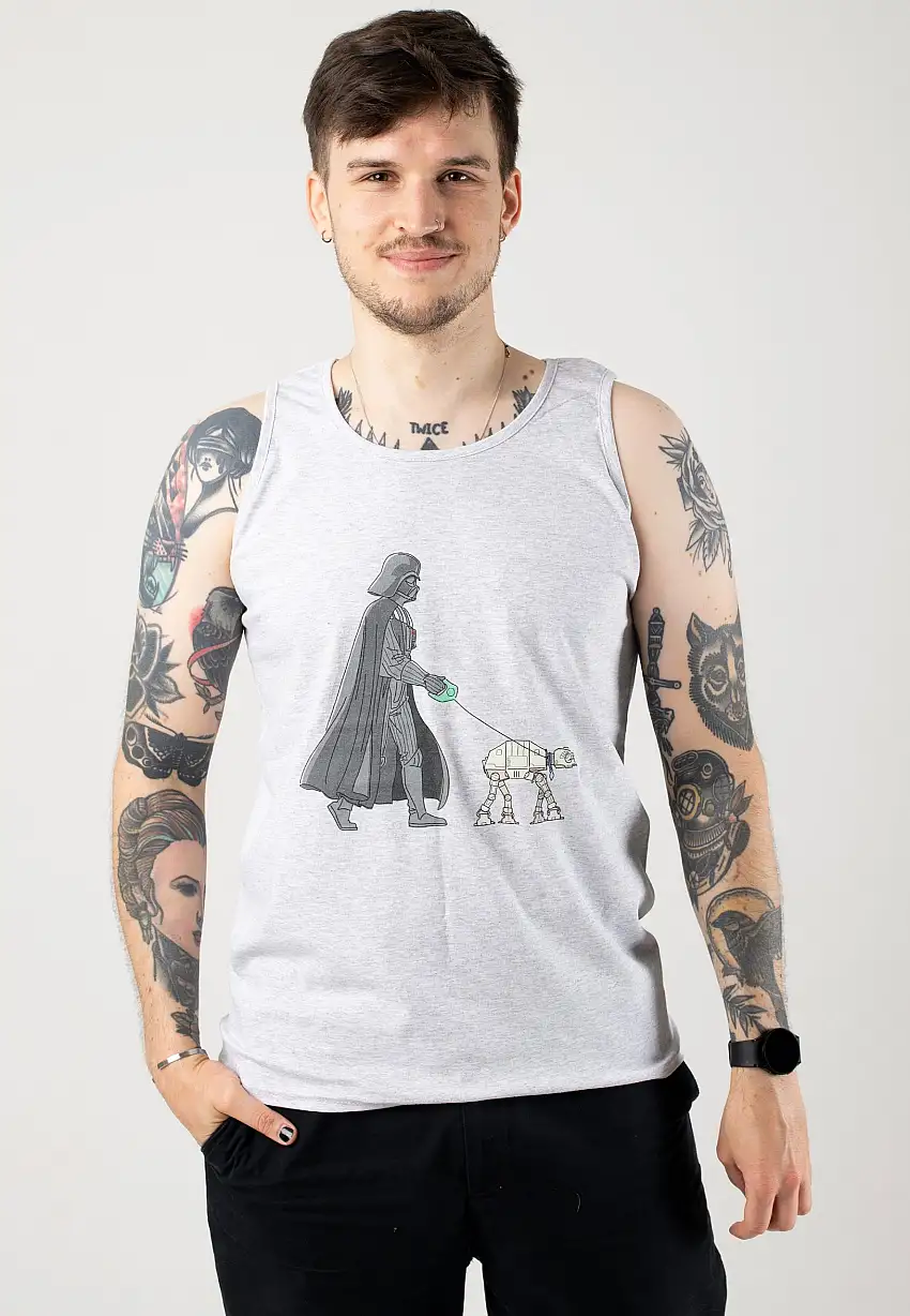Star Wars - Vader Walker Heather Grey - Canotta