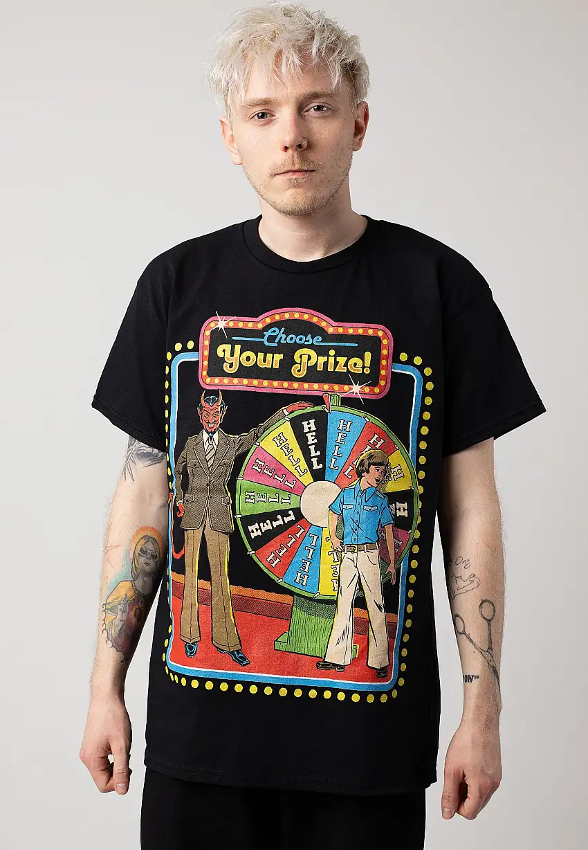 Steven Rhodes - Choose Your Prize - T-Shirt