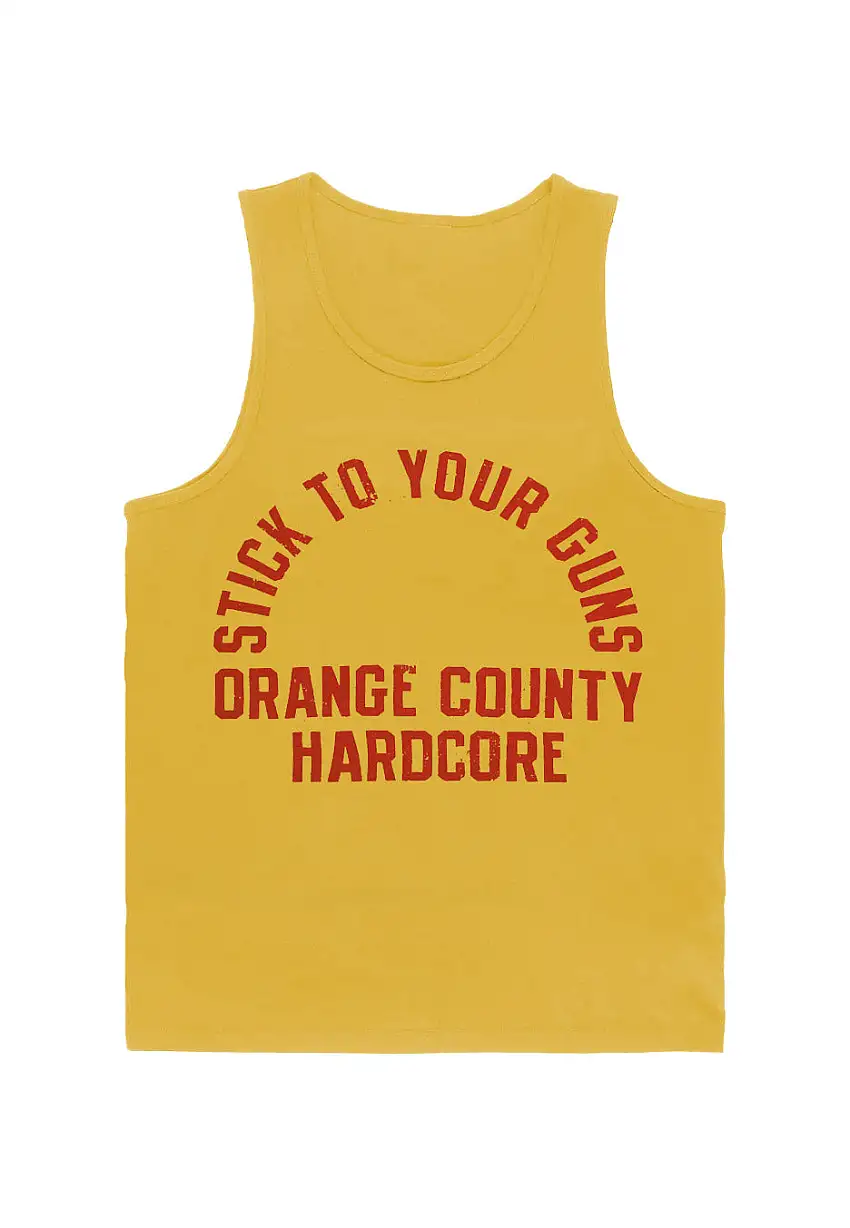 Stick To Your Guns - Heartless OC Yellow - Canotta