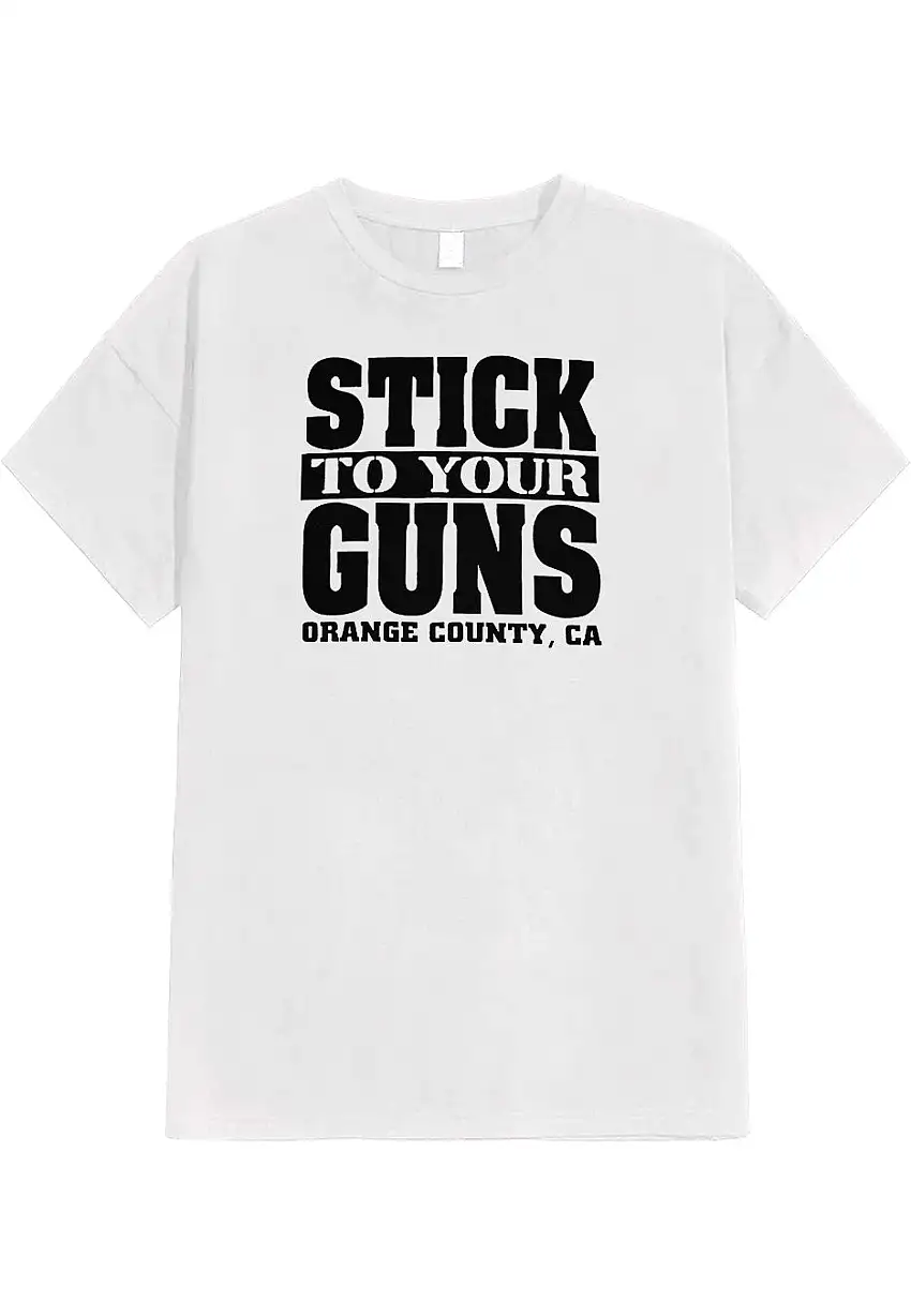 Stick To Your Guns - I Am White - T-Shirt