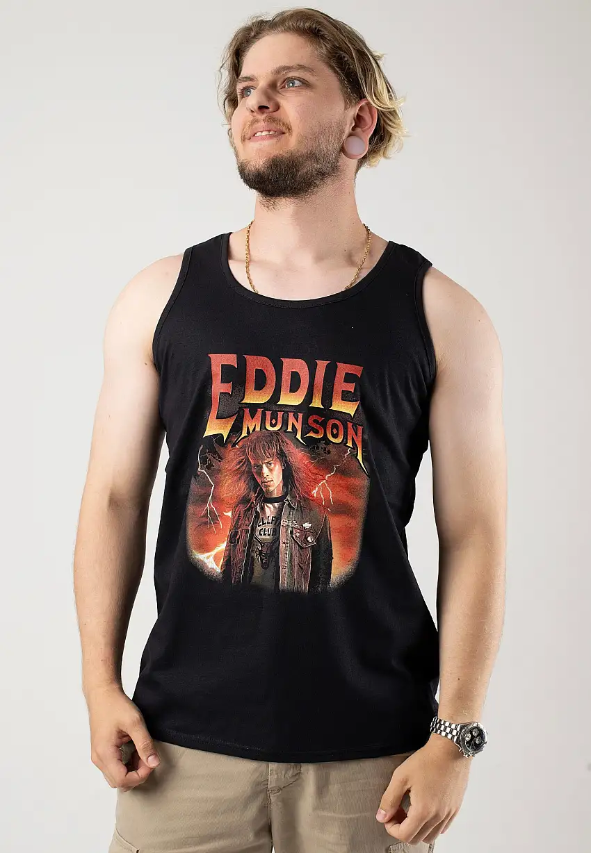 Stranger Things - Metal Eddie - Canotta