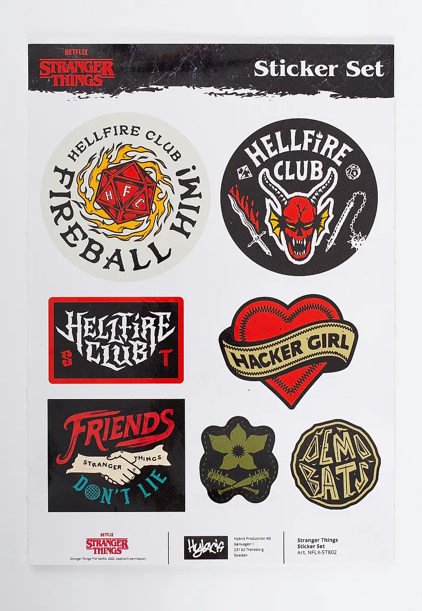 Stranger Things - S4 Set - Adesivo