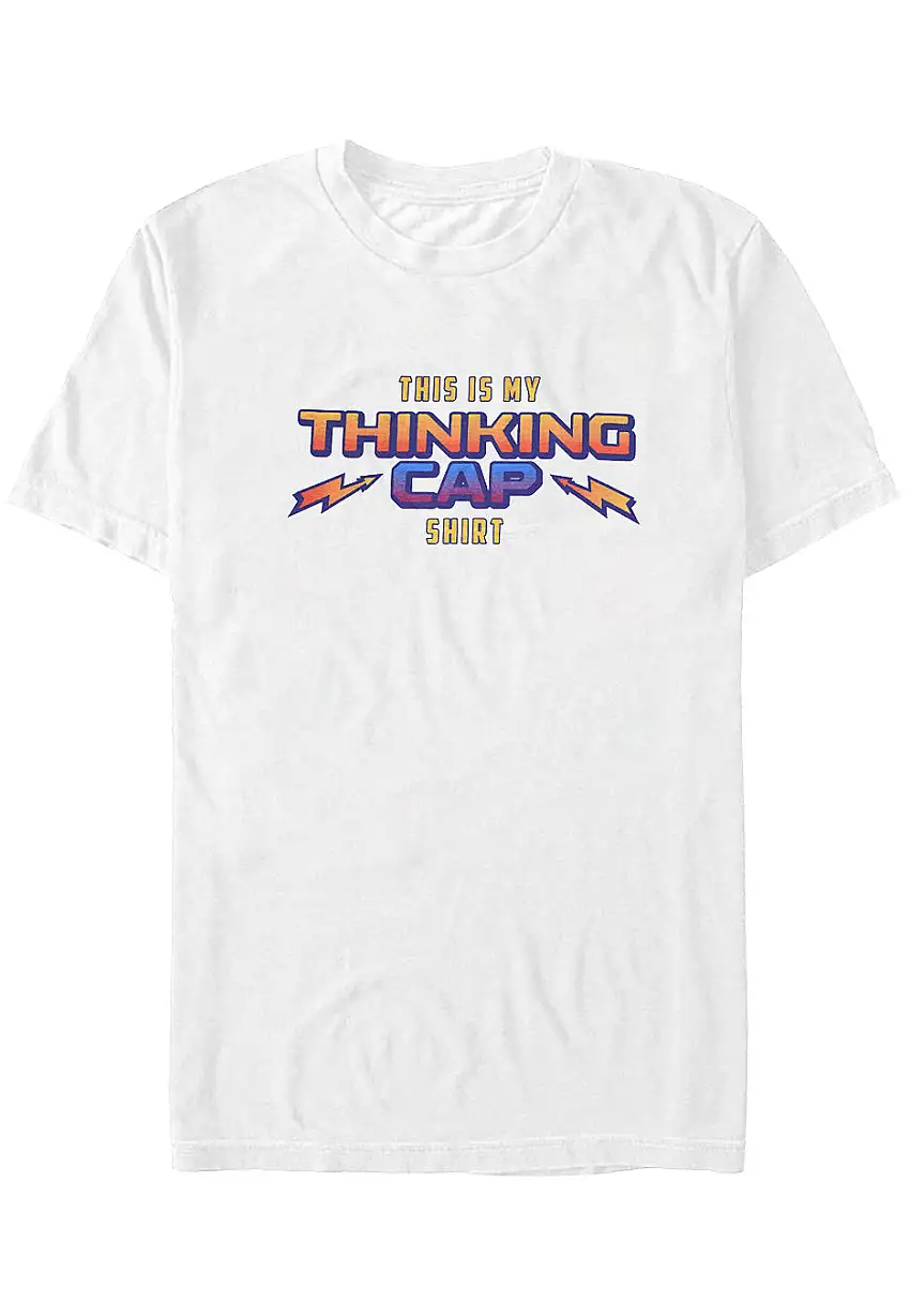 Stranger Things - Thinking Cap White - T-Shirt