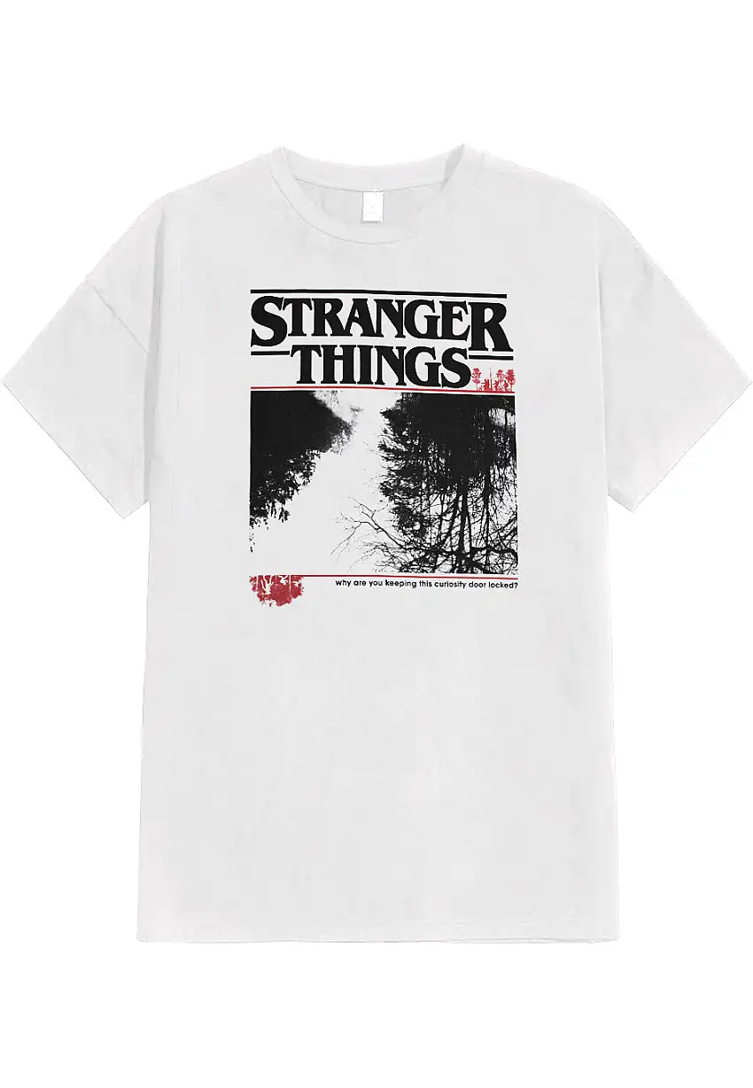 Stranger Things - Upside Photo White - T-Shirt