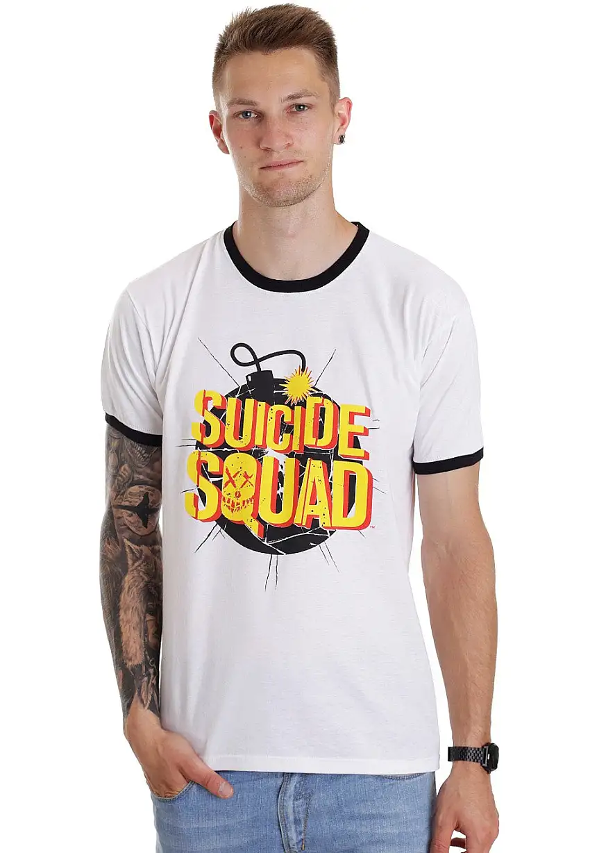 Suicide Squad - Exploding Bomb White - T-Shirt