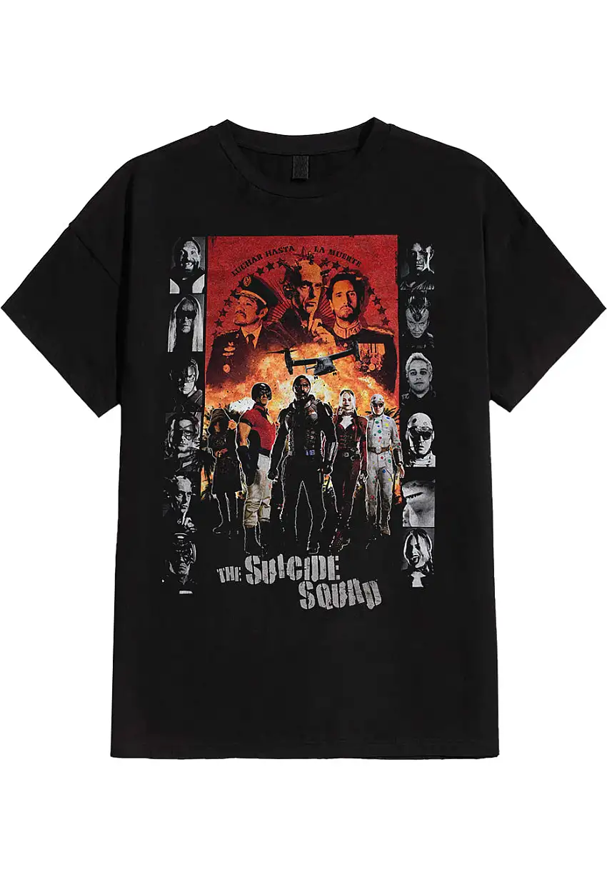Suicide Squad - Team Poster - T-Shirt