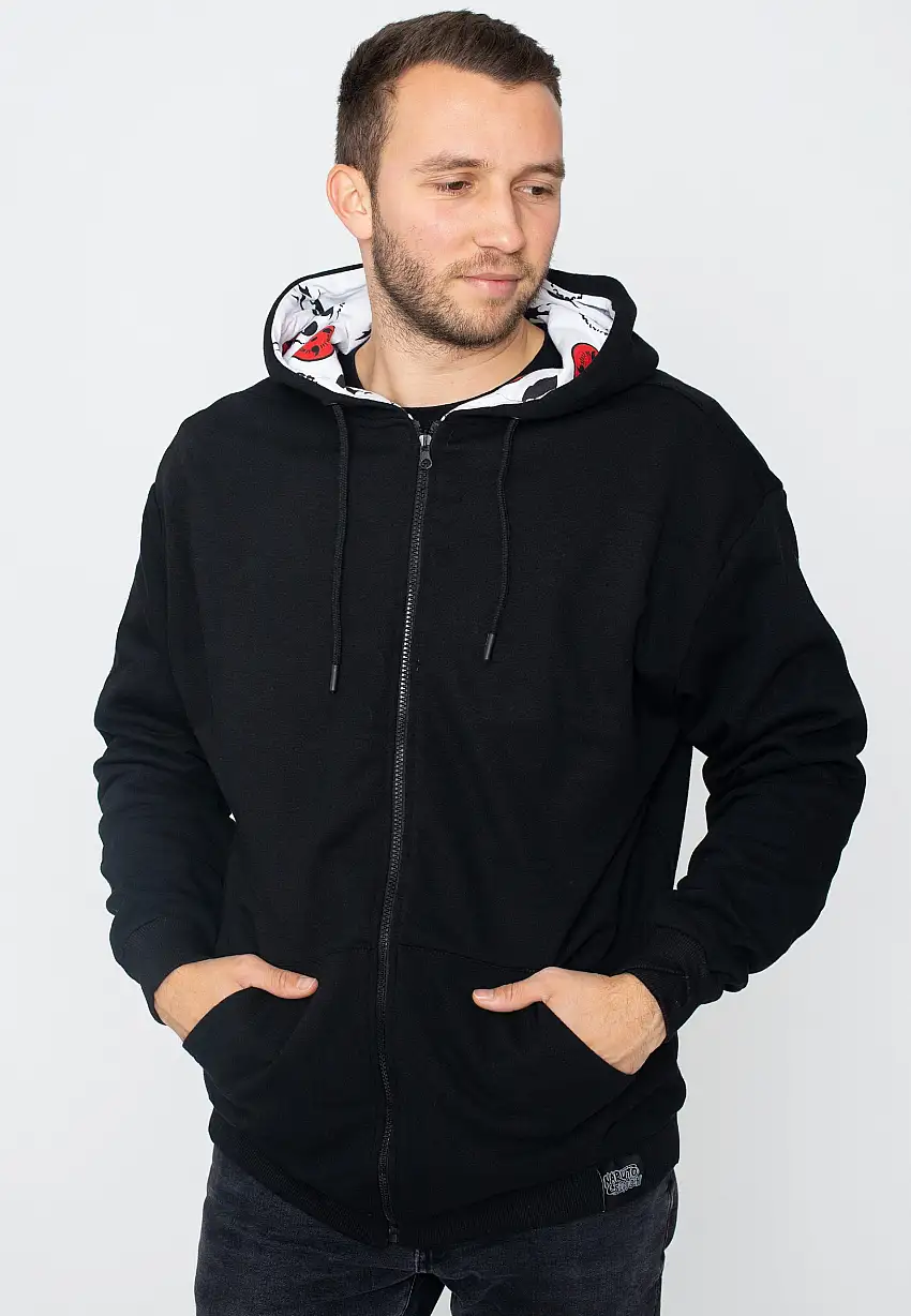 Naruto - Symbols - Felpa con zip