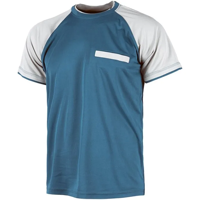 T-shirt combinata manica corta tripla cucitura - Workteam