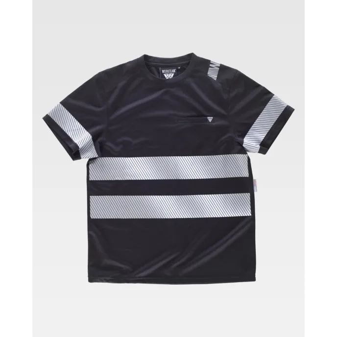 T-shirt da Lavoro Manica Corta Alta Visibilità C9243 - Workteam