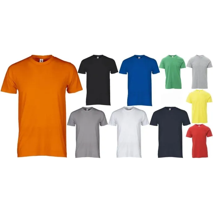 T-shirt Sunrise Girocollo a Manica Corta in Cotone - Payper AY 7465