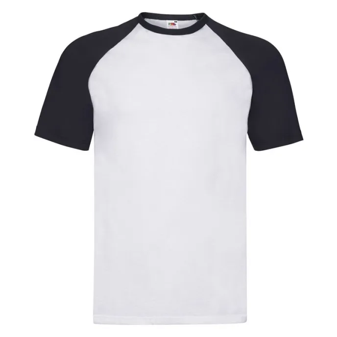 T-shirt da Lavoro Fruit of The Loom Baseball in Cotone a Girocollo FR610260