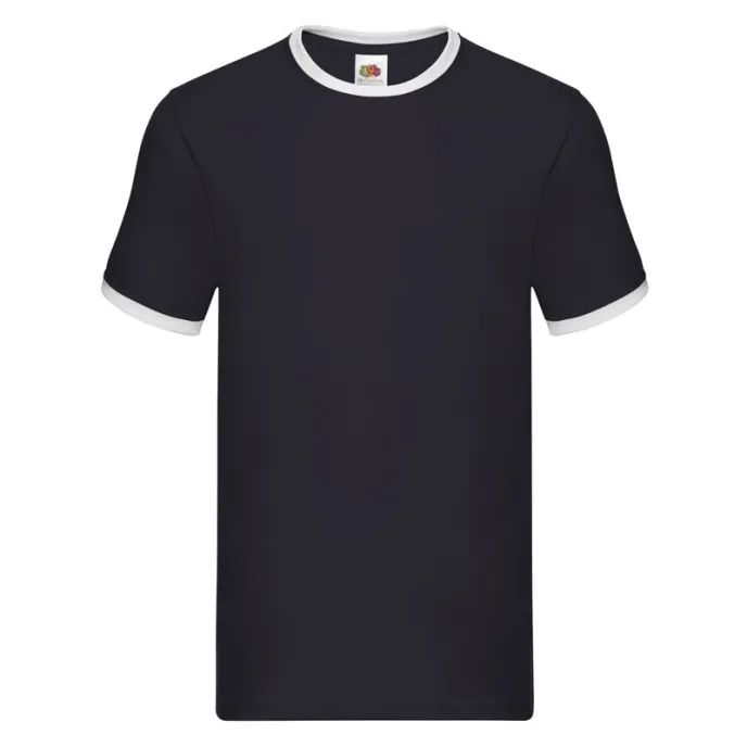 T-shirt da Lavoro Fruit Of The Loom Ringer in Cotone FR611680