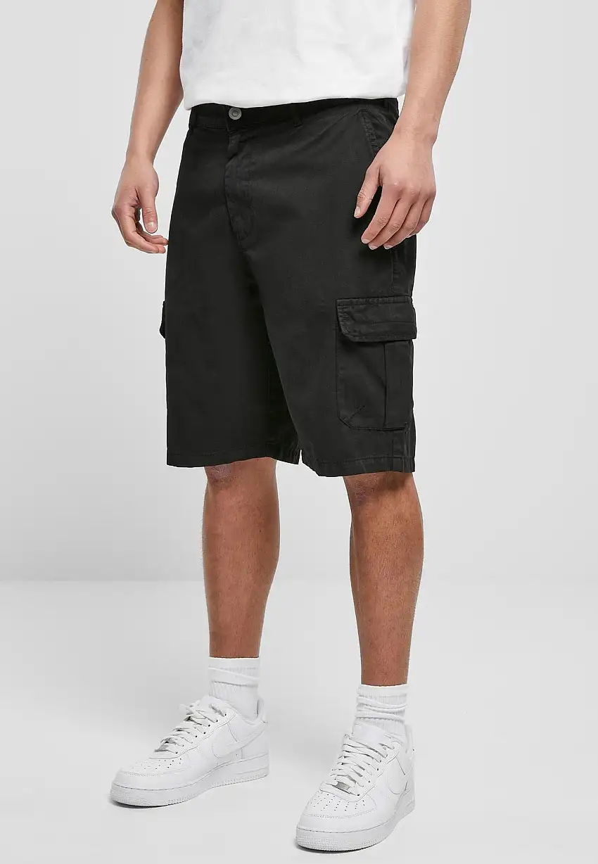 Urban Classics - Big Cargo Black - Pantaloncini