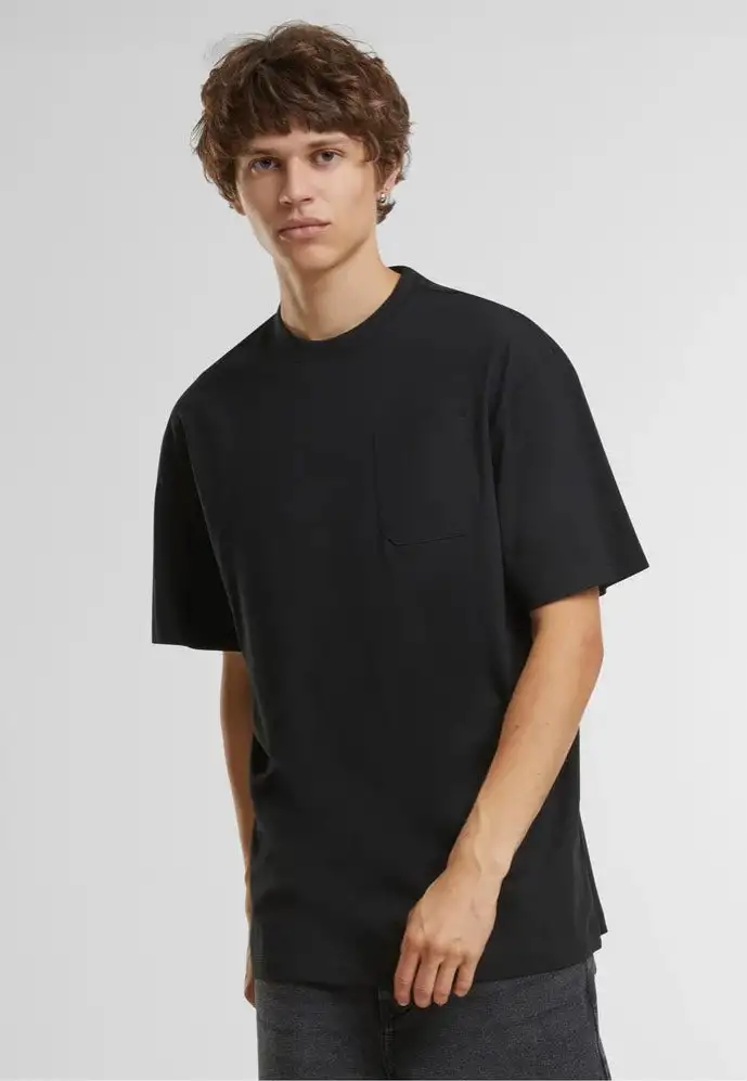 Urban Classics - Tall Pocket Black - T-Shirt