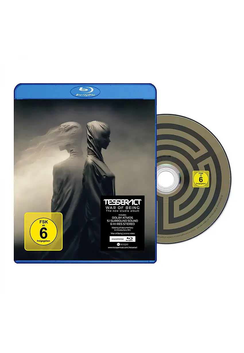 Tesseract - War Of Being - Blu Ray