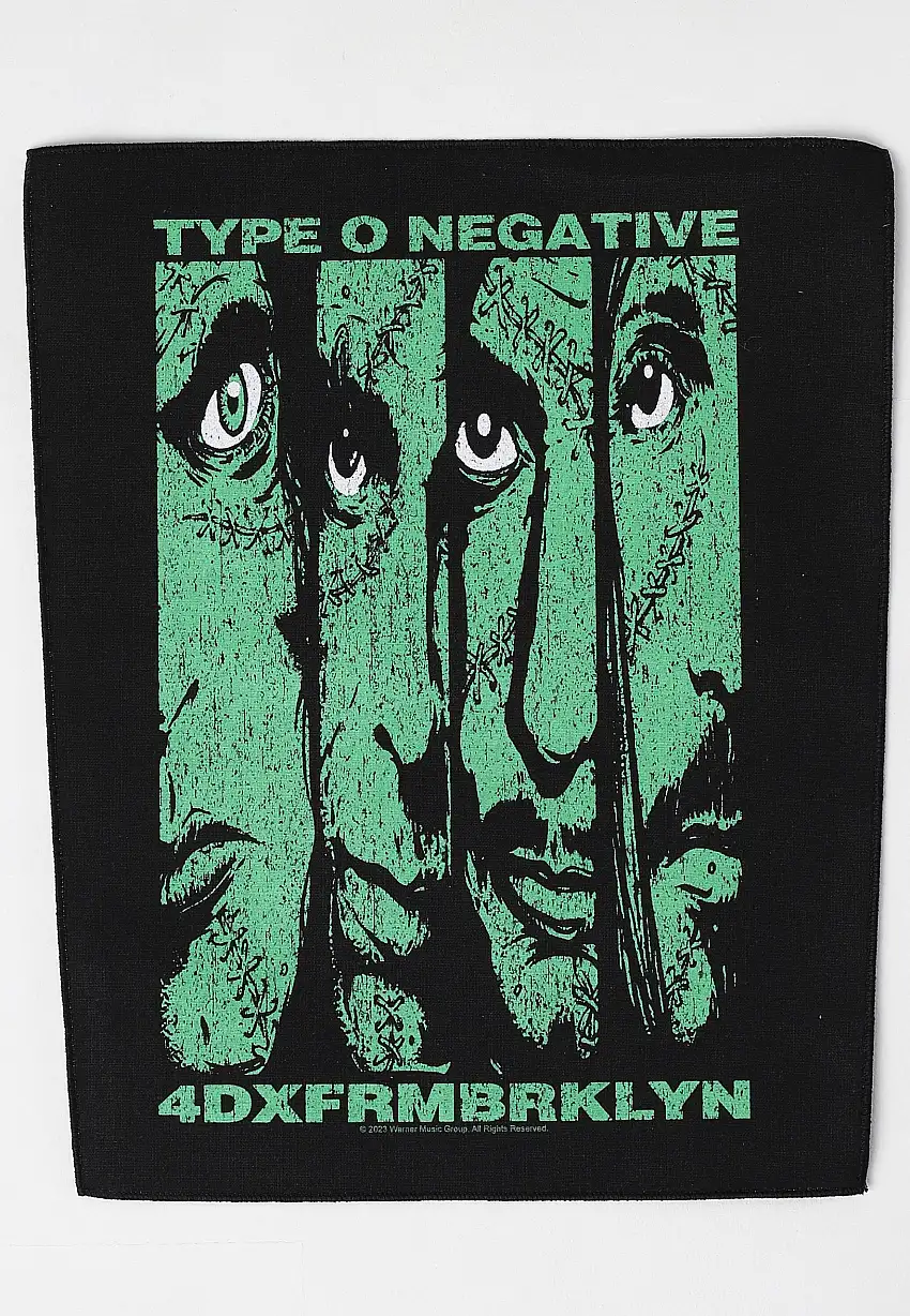 Type O Negative - 4DXFRMBRKLYN - Backpatch
