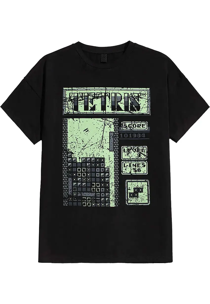 Tetris - Retro Print - T-Shirt
