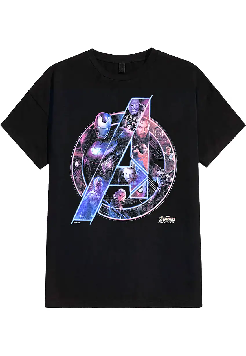The Avengers - Team Neon - T-Shirt