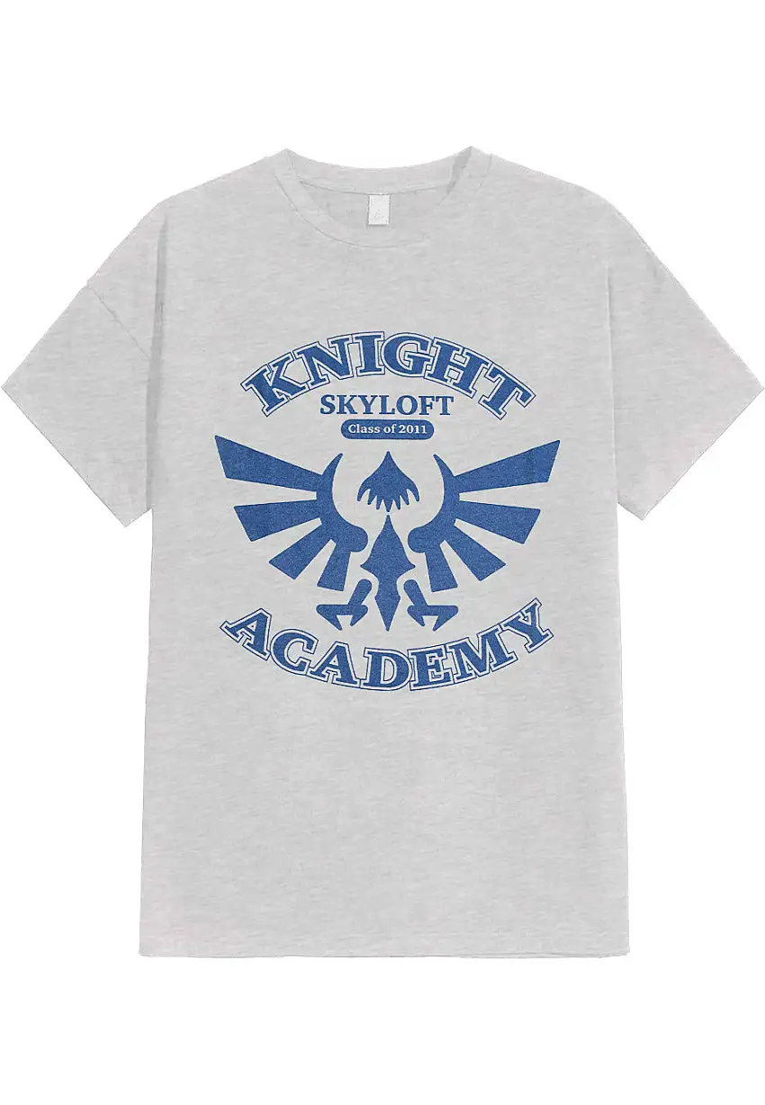The Legend Of Zelda - Knight Academy Grey - T-Shirt