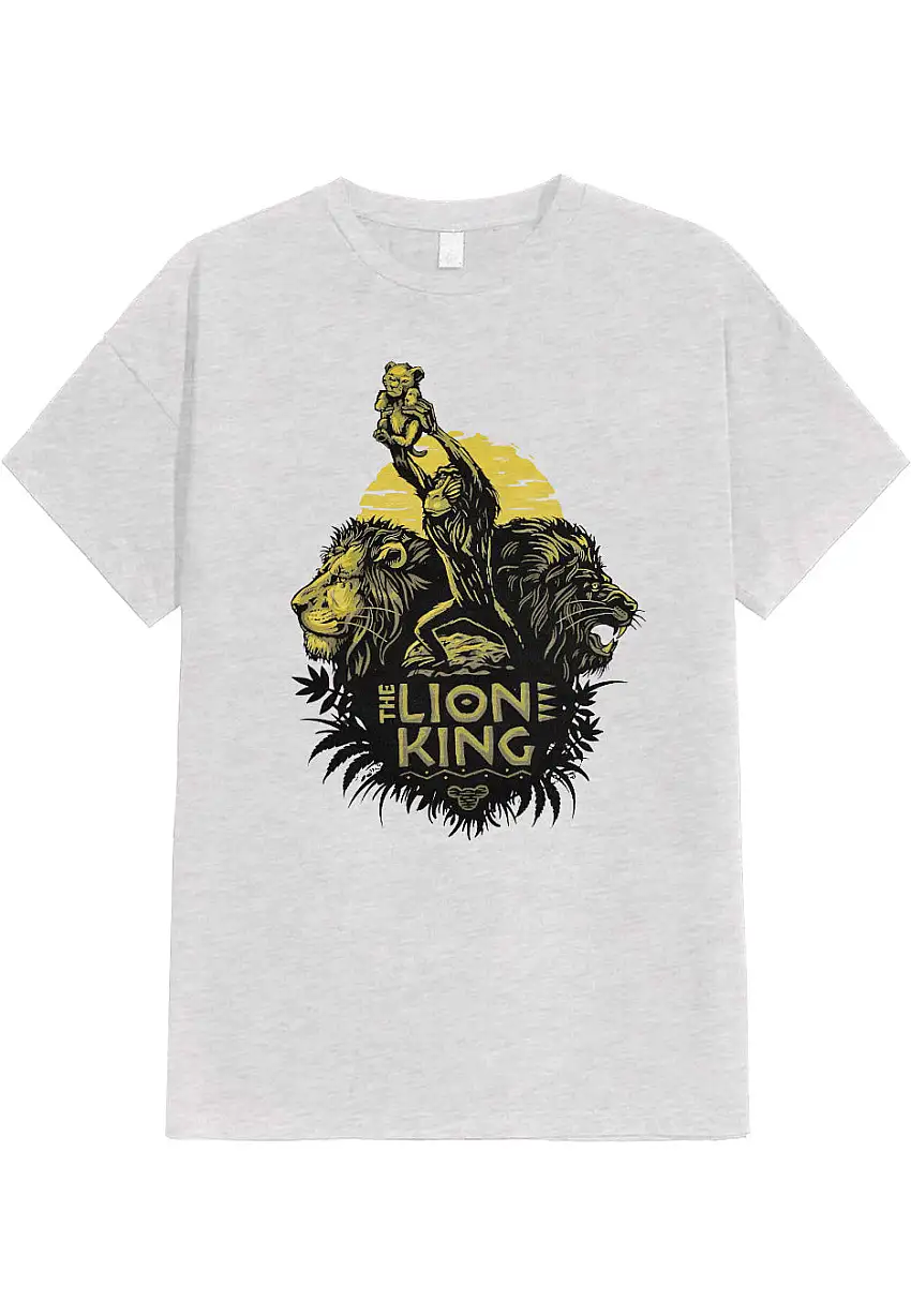 The Lion King - Circle Of Life Heather Grey - T-Shirt