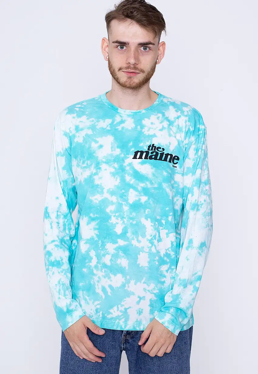 The Maine - Love And Anxiety Tie Dye - T-Shirt a maniche lunghe