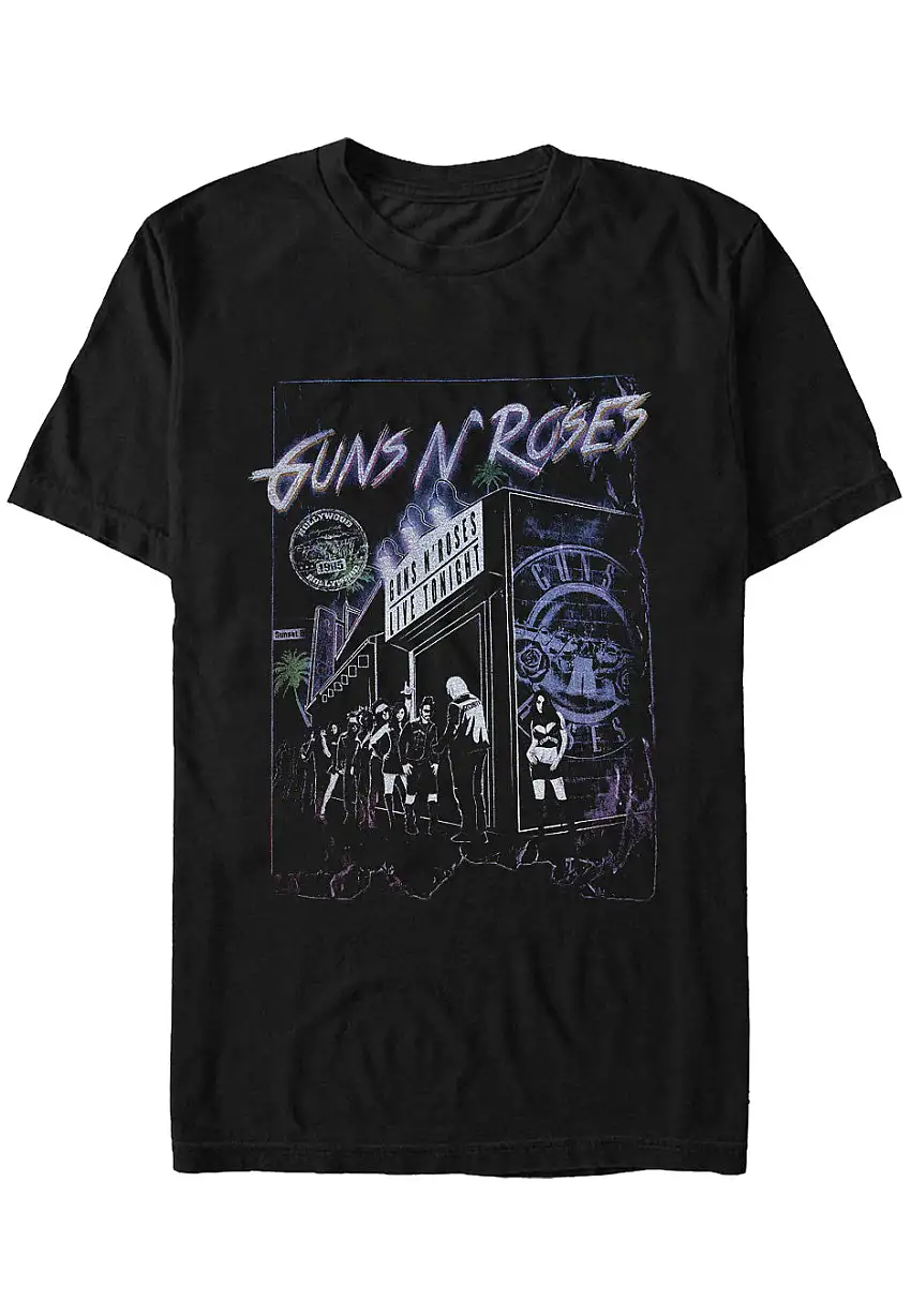 Guns N' Roses - Sunset Boulevard - T-Shirt