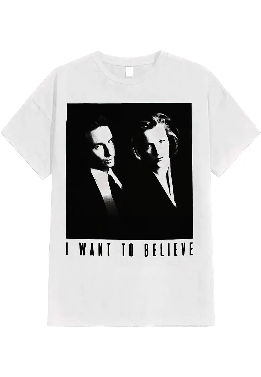 The X Files - Want To Believe White - T-Shirt