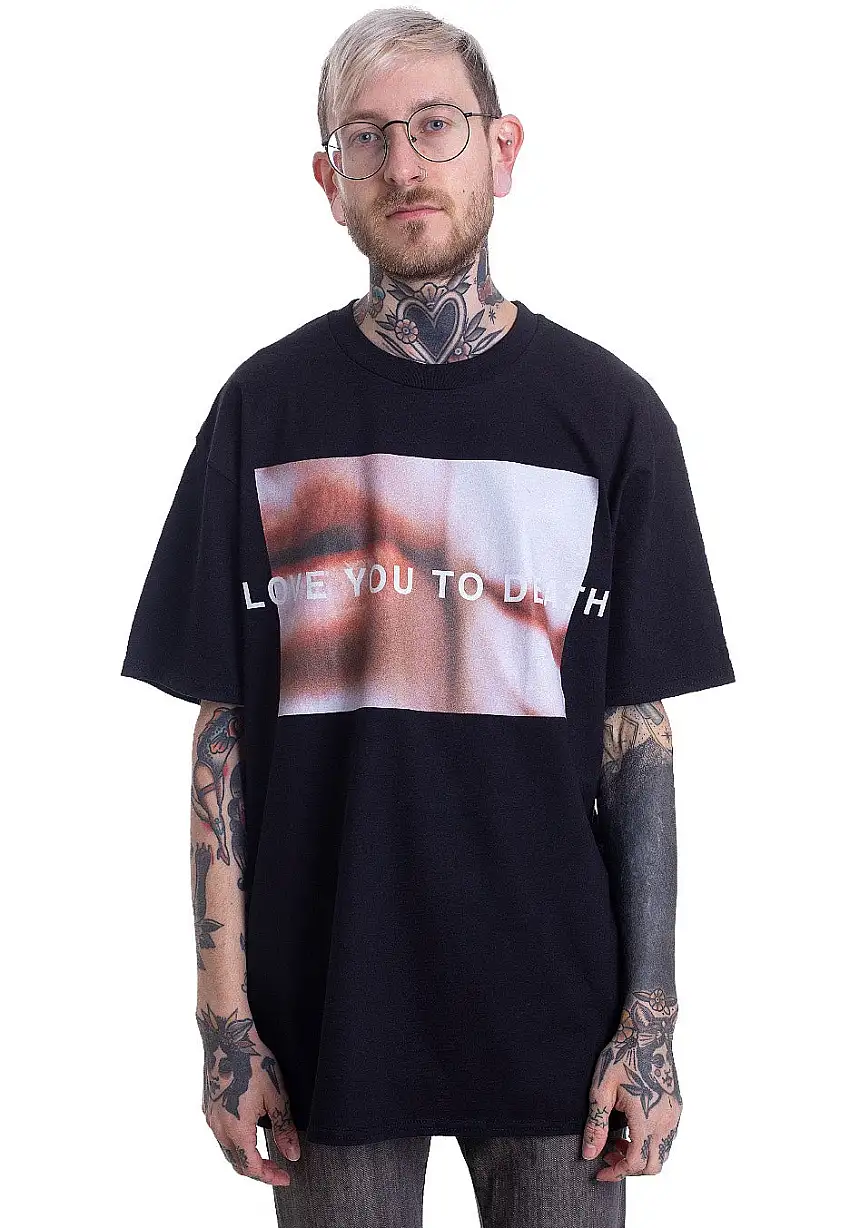 THFKDLF - Love U Black - T-Shirt