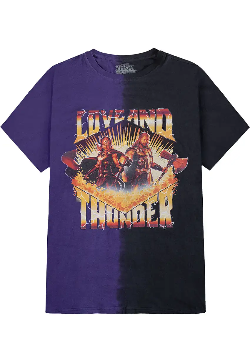 Thor - Love And Thunder: Galaxy Battles Purple - T-Shirt