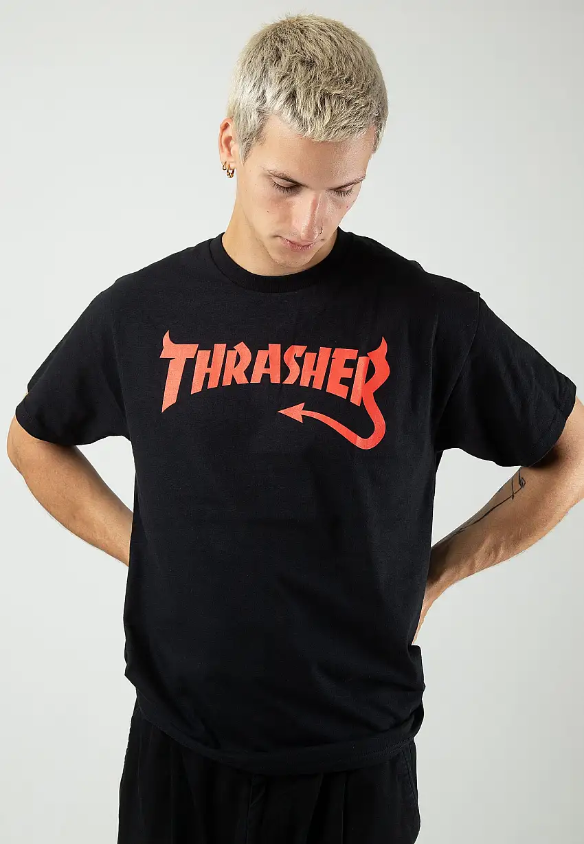 Thrasher - Diablo Black - T-Shirt