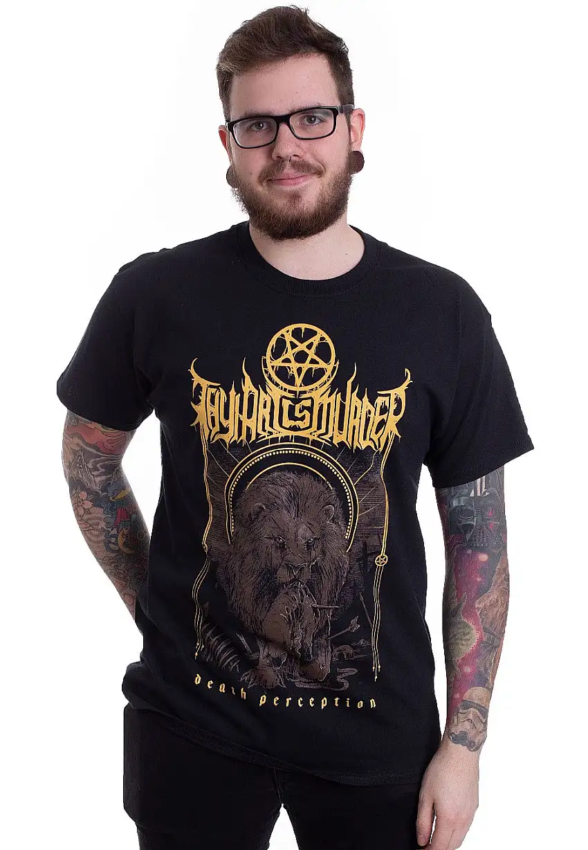 Thy Art Is Murder - Death Perception Lion - T-Shirt