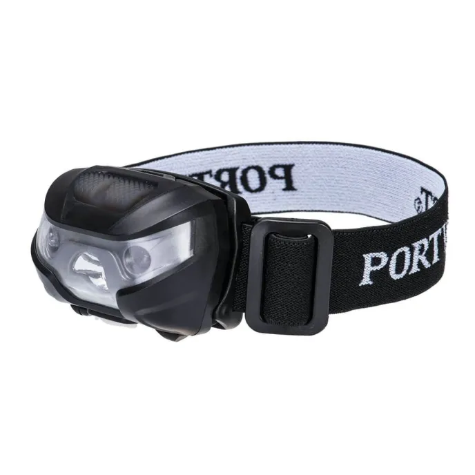 Torcia Frontale Portwest ricaricabile USB PA71