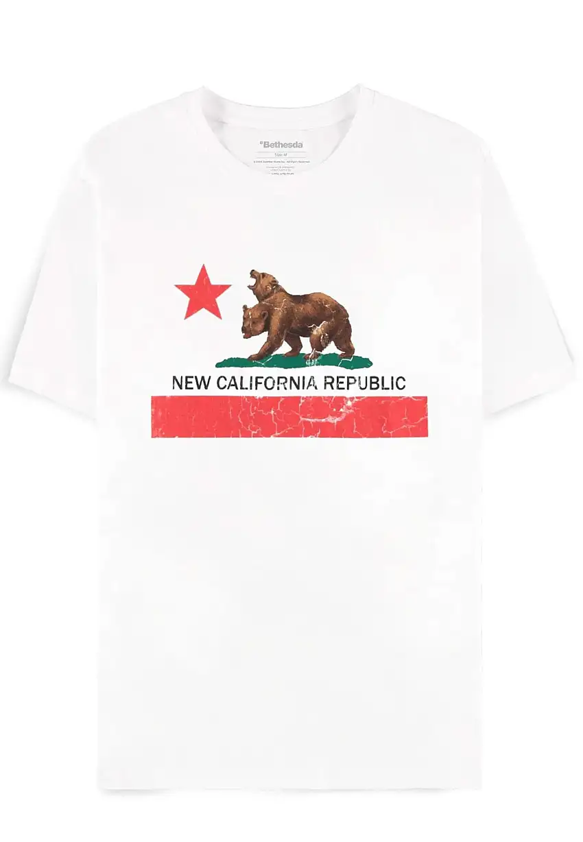 Fallout - New California Republic White - T-Shirt