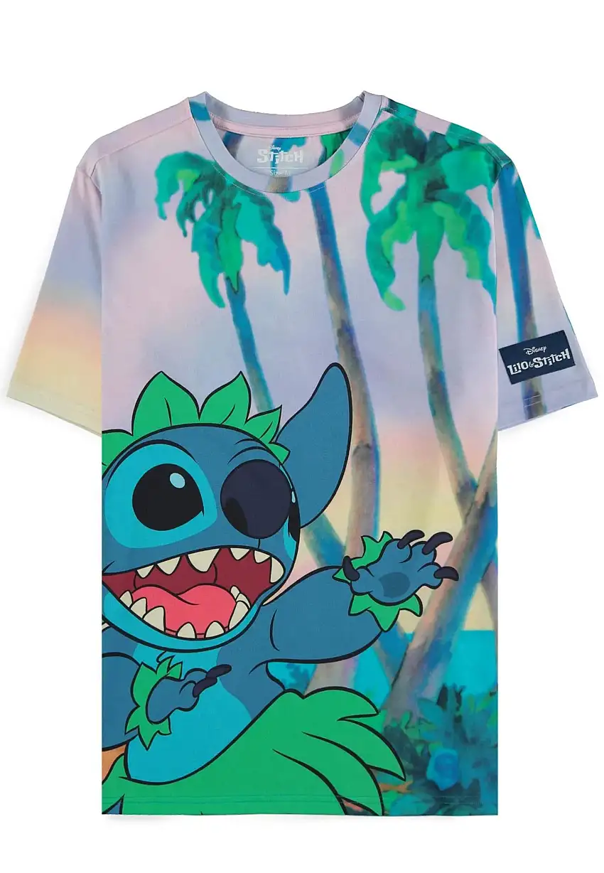 Lilo & Stitch - Beach Allover - T-Shirt