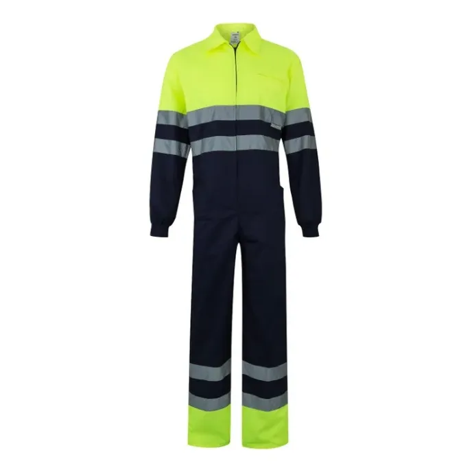 Tuta bicolore da Lavoro Alta Visibilità Multitasche Velilla 151