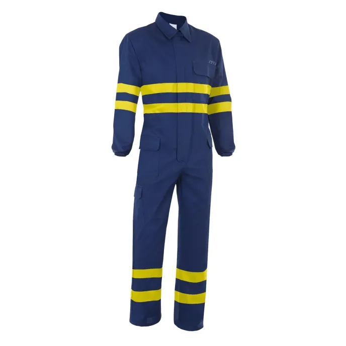 Tuta da Lavoro Alta Visibilità Ignifuga Antistatica Multitasche Velilla 602002