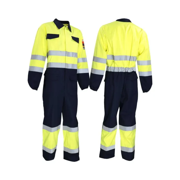 Tuta da lavoro Alta visibilità Multinorma Ignifugo Antistatico Multitasche Logica CORSICA-L