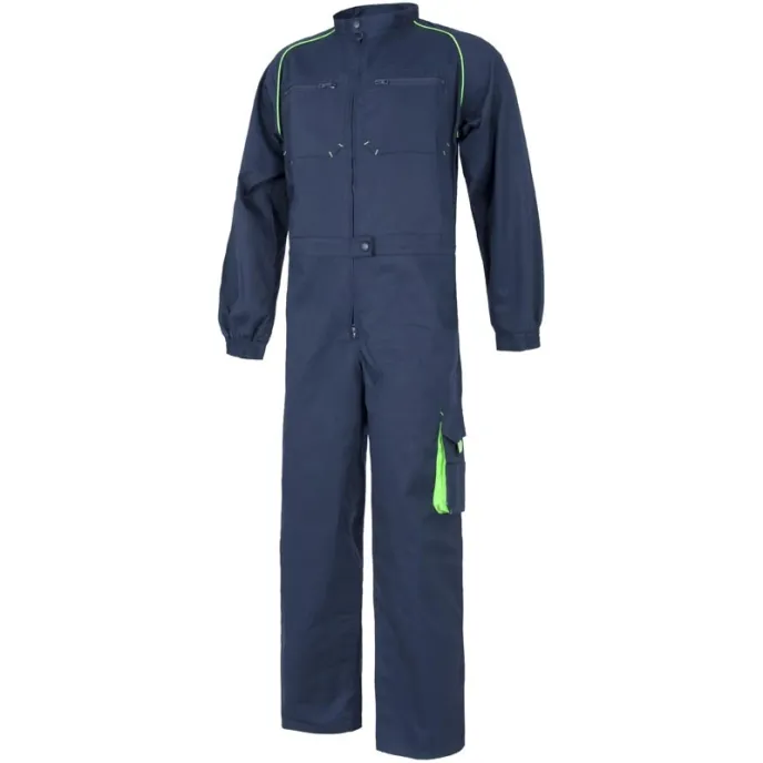 Tuta da lavoro multitasche combinata con cerniera in nylon - Workteam